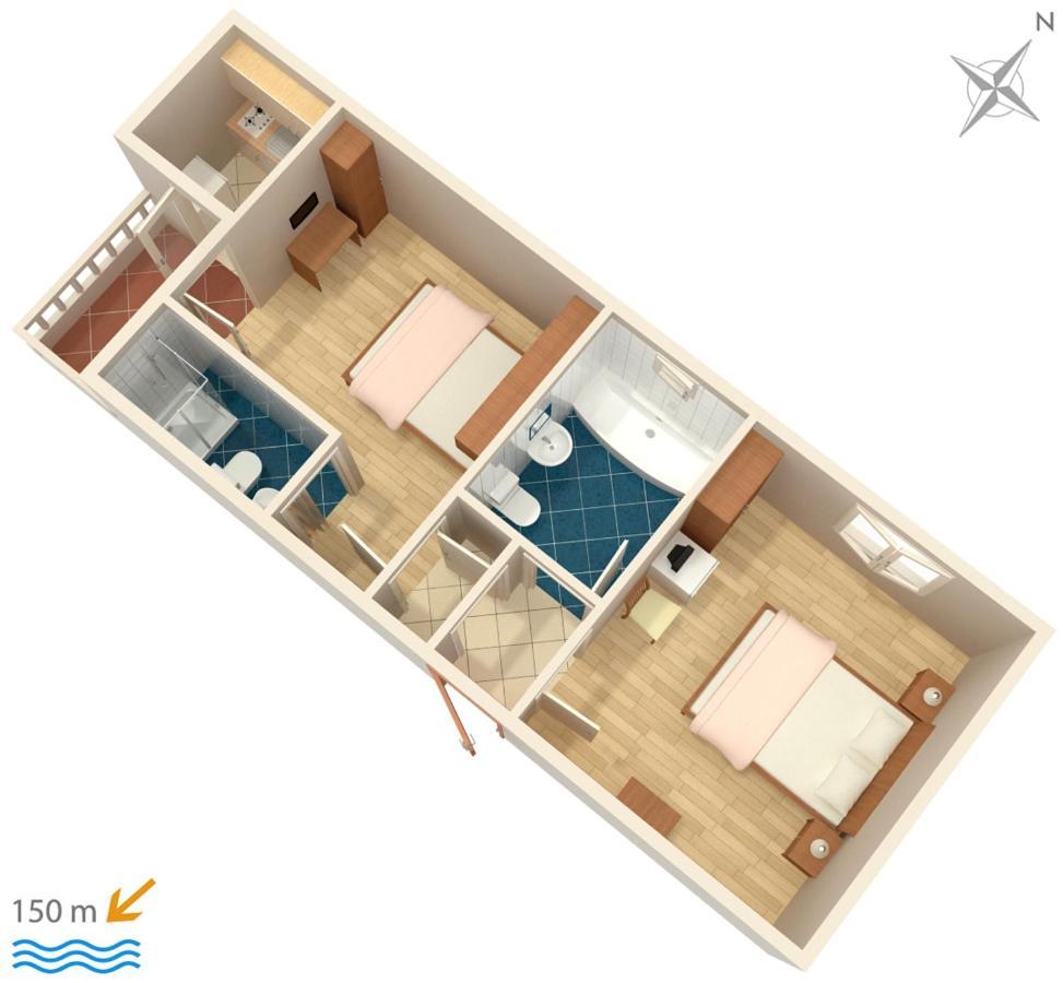 Apartment Duce 5973B Omis Luaran gambar
